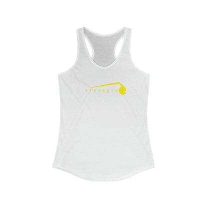 Women's Racerback Tank Strength