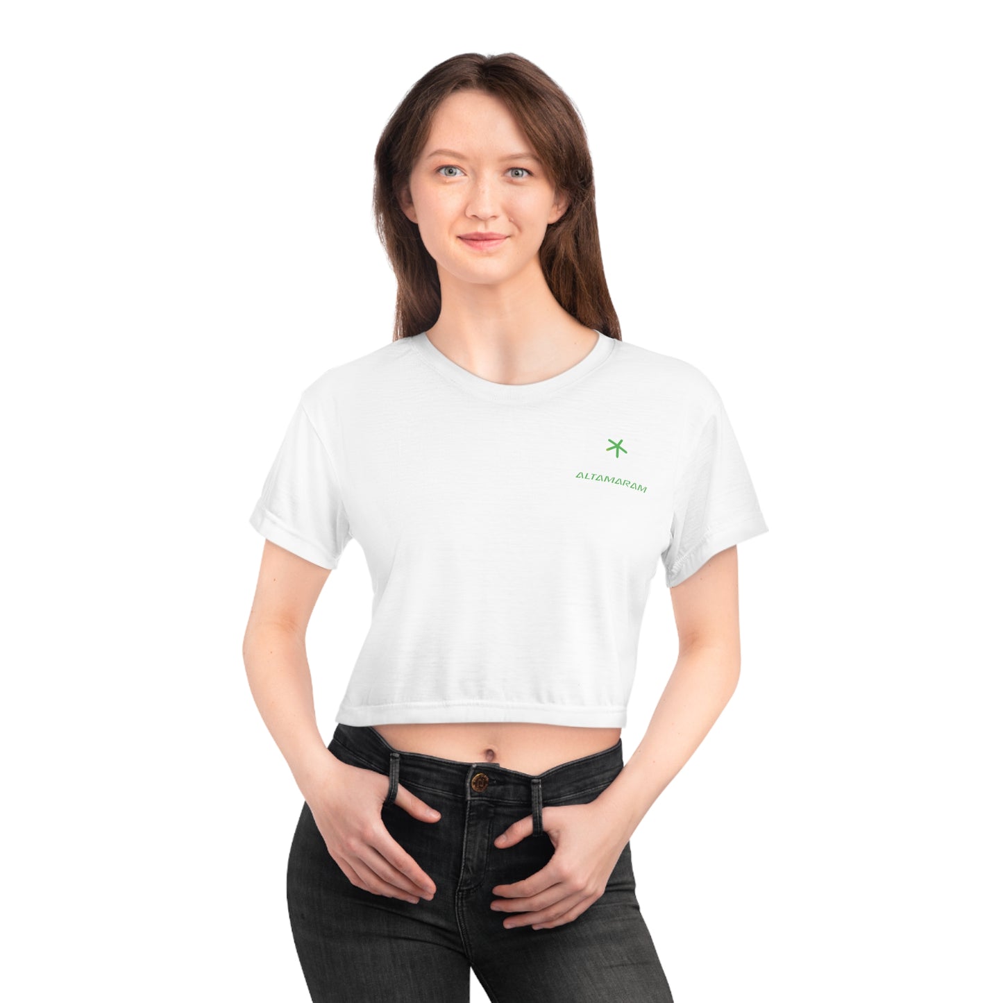 Women's Crop Tee Star